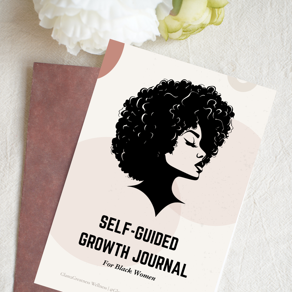 Self Guided Journal for Black Women | Shadow Work Journal | Self Reflection Workbook | Mental Health Journal | Printable Digital Download