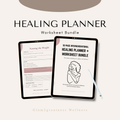 Healing Planner for Women | Intergenerational Trauma Workbook | Self Reflection & Shadow Work Journal | Soft Life Self Care Planner PDF | Printable Digital Download